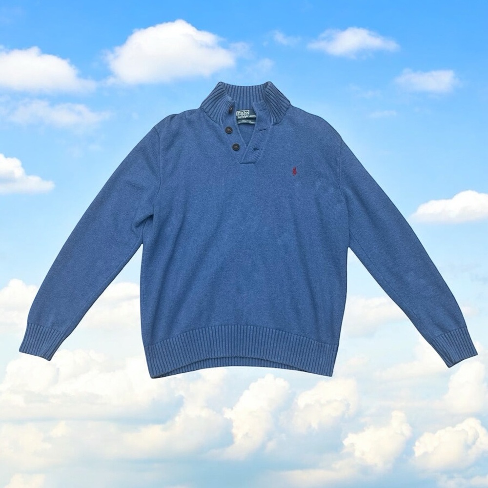 Polo Ralph Lauren Men's Blue Crewneck Sweater